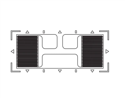 Poloviční most tenzometry GB